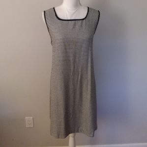 Meg Lauren Maternity Black and White Herringbone Jumper